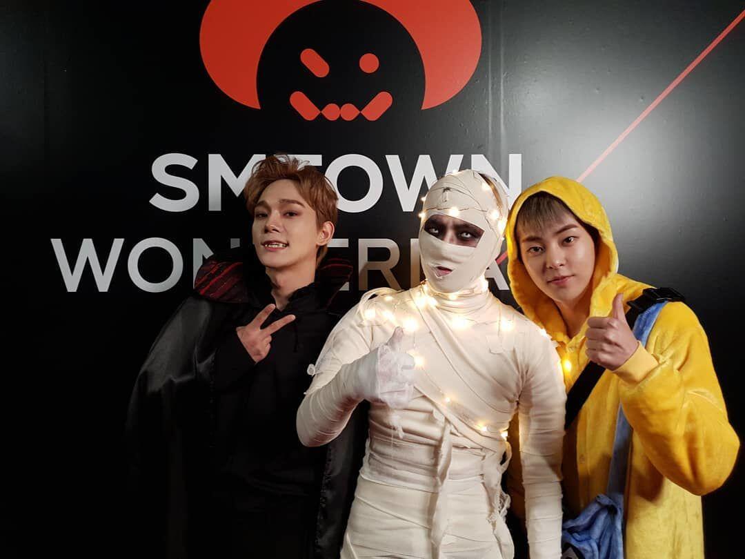 12 Potret Keseruan SM Wonderland, Para Idola KPop Tampil Seram Banget!