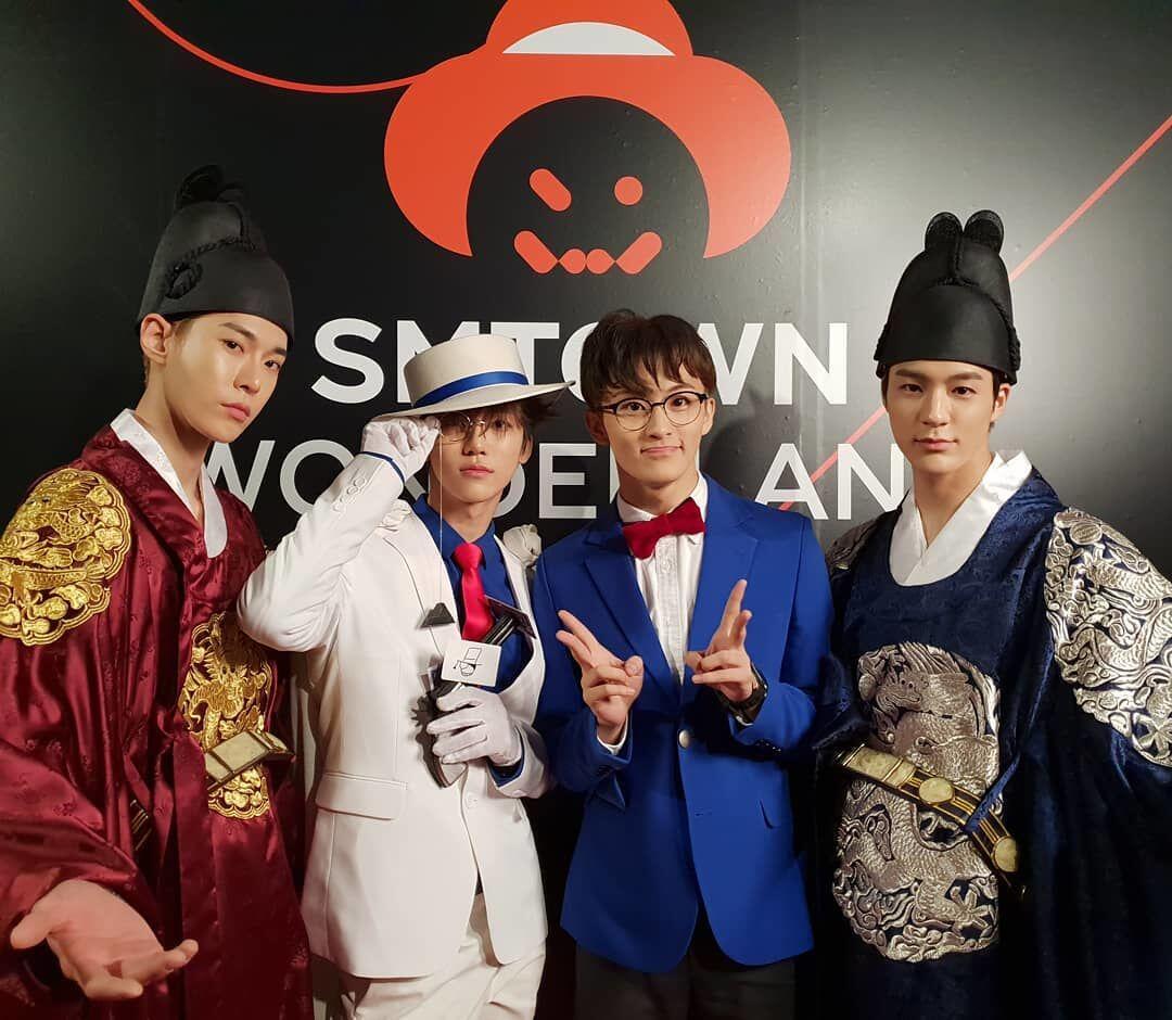 12 Potret Keseruan SM Wonderland, Para Idola KPop Tampil Seram Banget!
