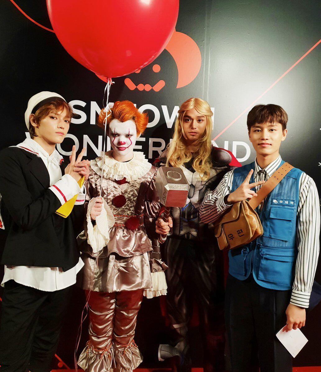 12 Potret Keseruan SM Wonderland, Para Idola KPop Tampil Seram Banget!