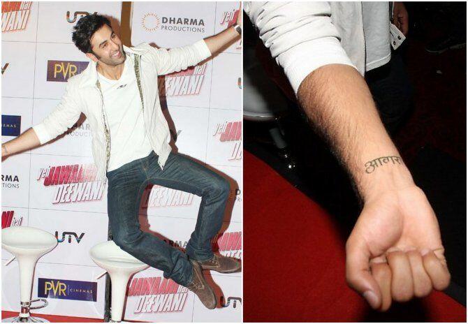 9 Artis Bollywood dan Makna Tato di Tubuhnya