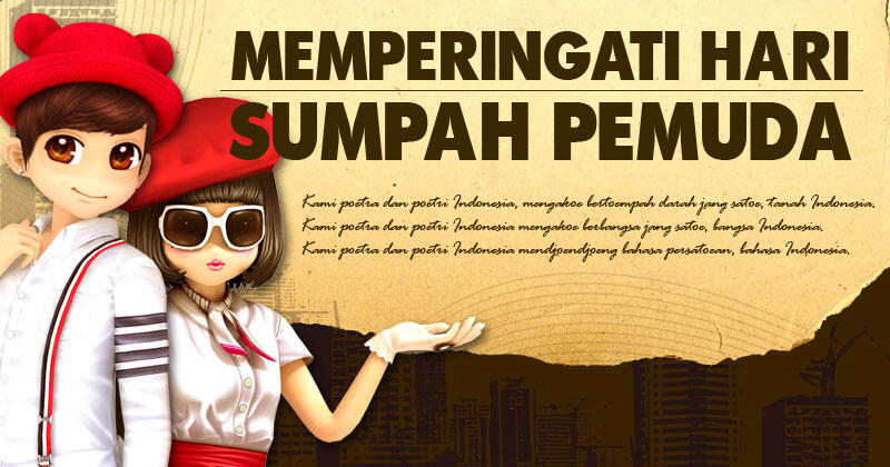 Sumpah Pemuda Bukan Cuma Sumpahnya Kids Jaman Old