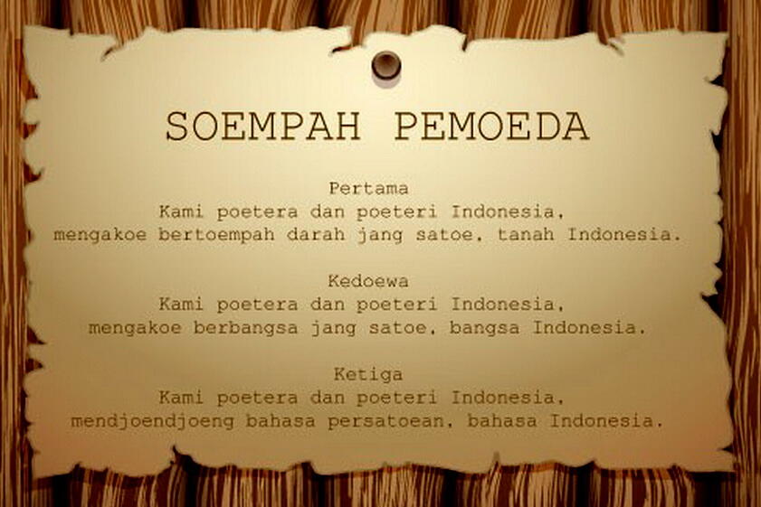 Sumpah Pemuda: Sebuah Perbedaan Tak Membuat Kita "BEDA"
