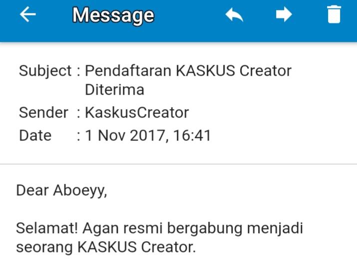 Hari Ini, Setahun yang Lalu di Kaskus Kreator
