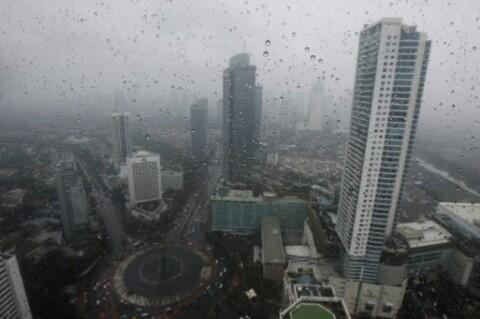 Awal November Jakarta Diguyur Hujan
