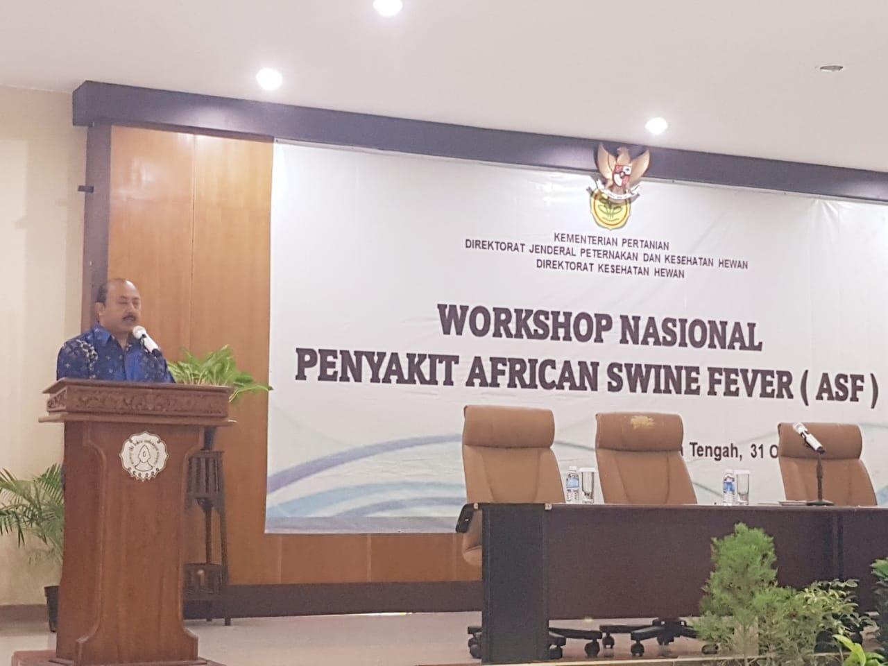 Pemerintah Waspadai Penyebaran Penyakit Hewan African Swine Fever