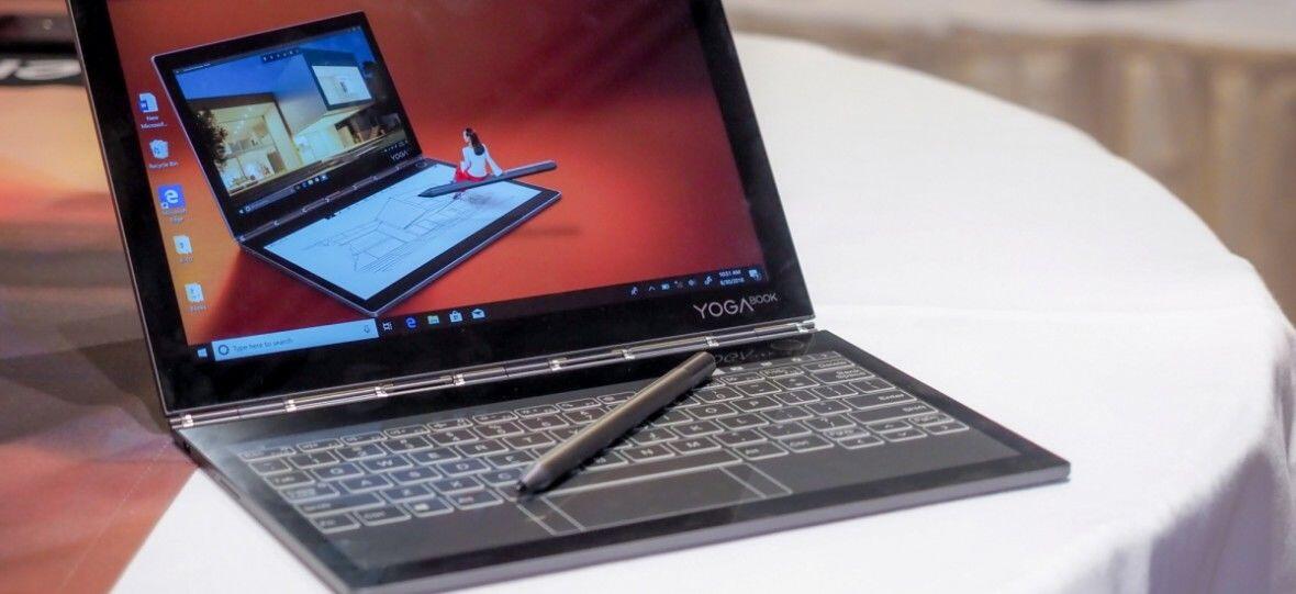 Yoga Book C930, Laptop Layar Ganda Pertama dari Lenovo yang Futuristik