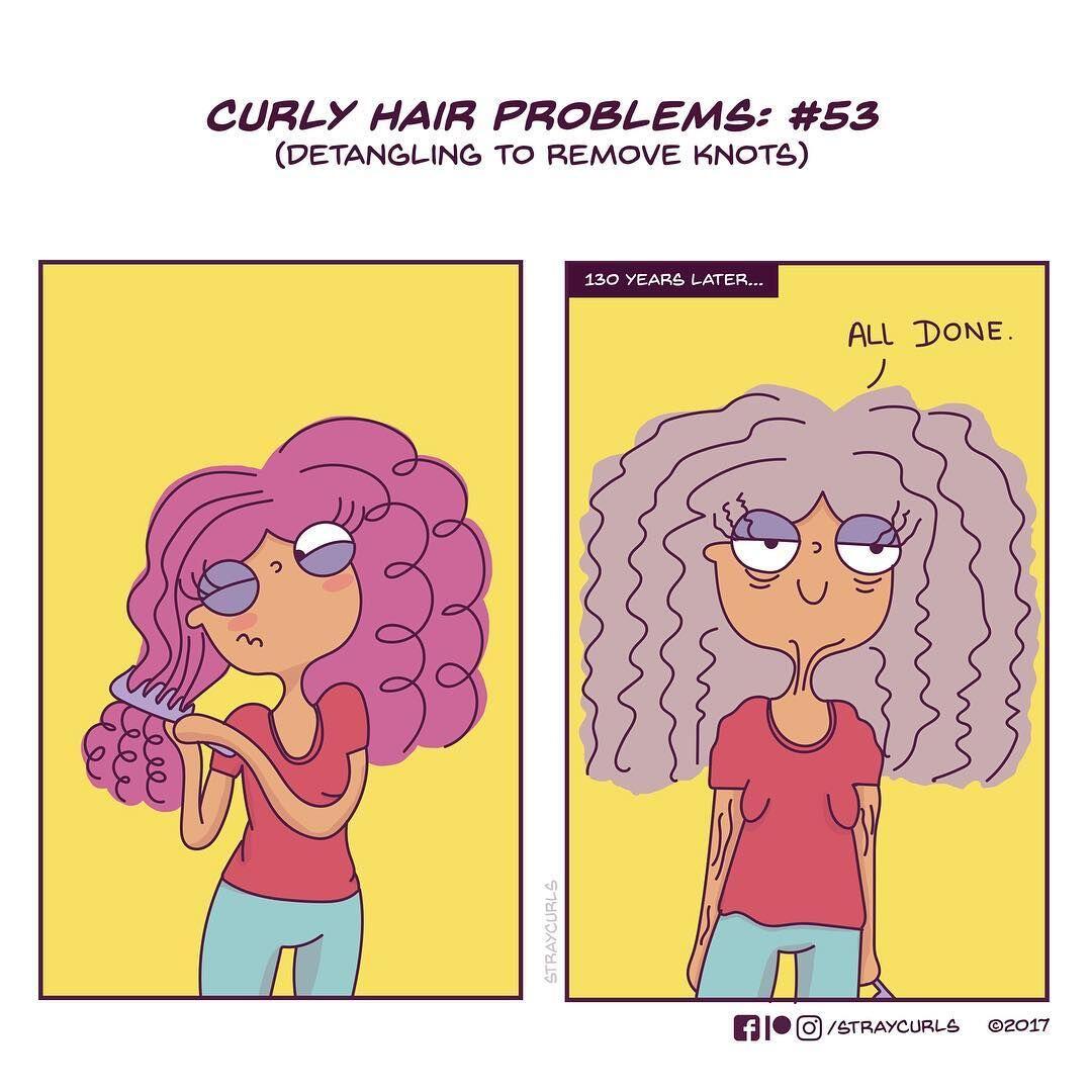 10 Ilustrasi Penderitaan yang Hanya Dialami Si Pemilik Rambut Keriting