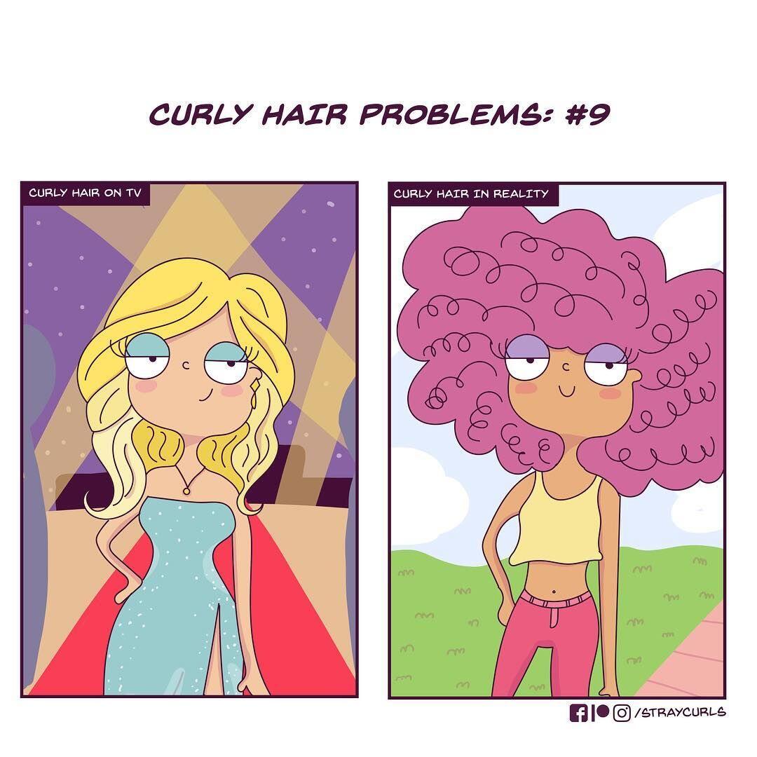 10 Ilustrasi Penderitaan yang Hanya Dialami Si Pemilik Rambut Keriting