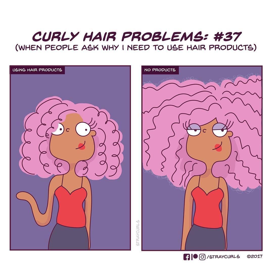 10 Ilustrasi Penderitaan yang Hanya Dialami Si Pemilik Rambut Keriting
