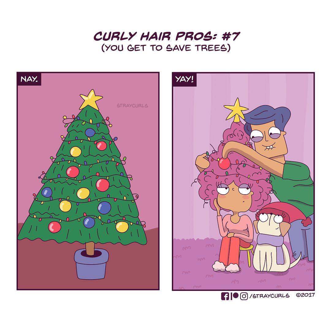 10 Ilustrasi Penderitaan yang Hanya Dialami Si Pemilik Rambut Keriting