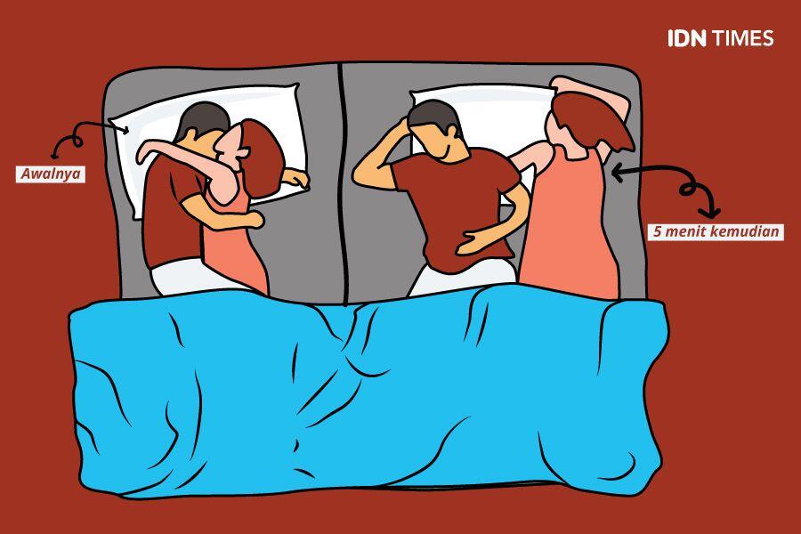 10 Pose Tidur Pasutri Ini Ternyata Cerminkan Kondisi Hubunganmu Lho!