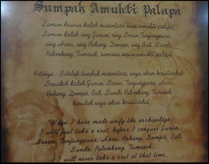 Dimulai Dari Sumpah Palapa, Sumpah Pemuda dan Sumpah Mahasiswa, Tapi Tak Kunjung Usai