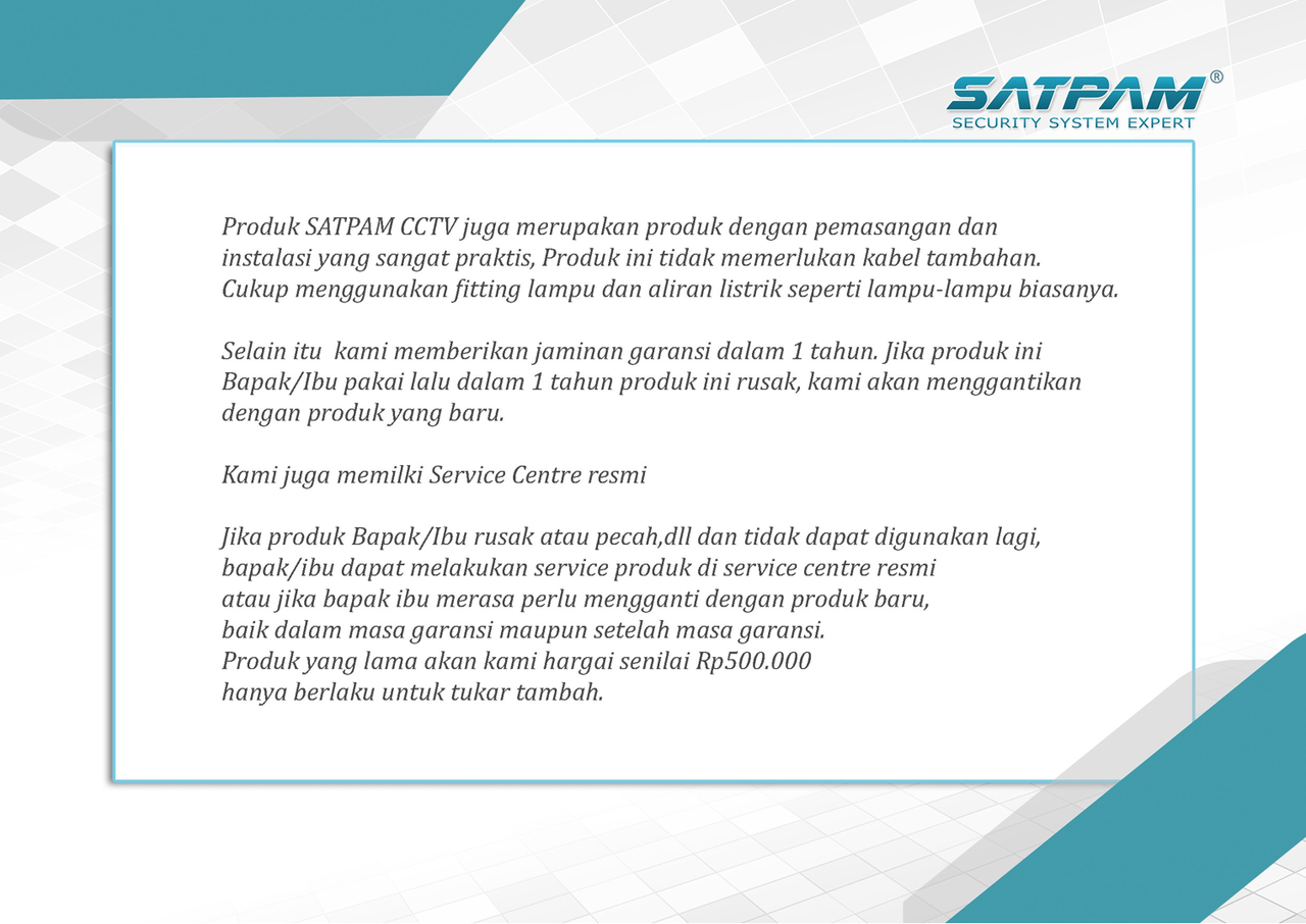 Bangun Rumah Pintar dan Aman anda bersama kami SATPAMCCTV