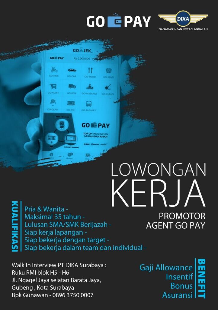 Lowongan kerja PT DIKA Surabaya