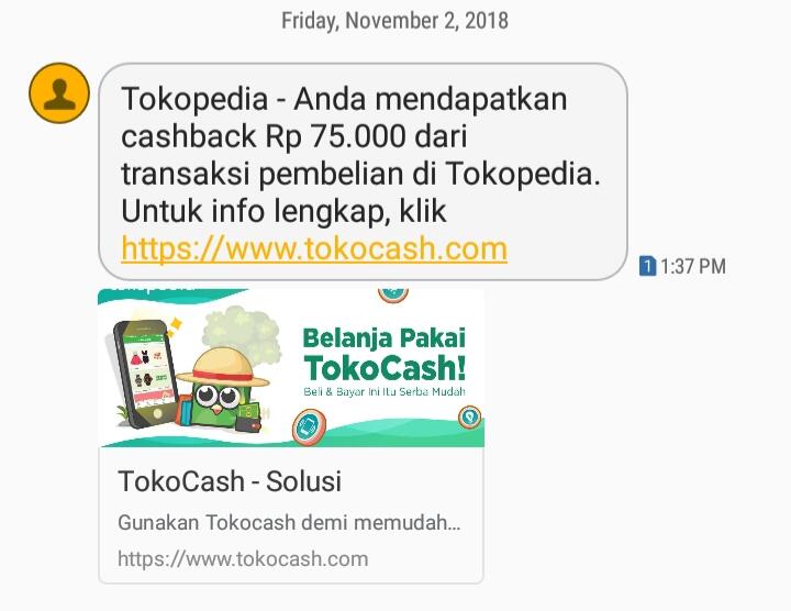 Cashback Pembayaran Kredivo di Tokopedia Tidak Diterima