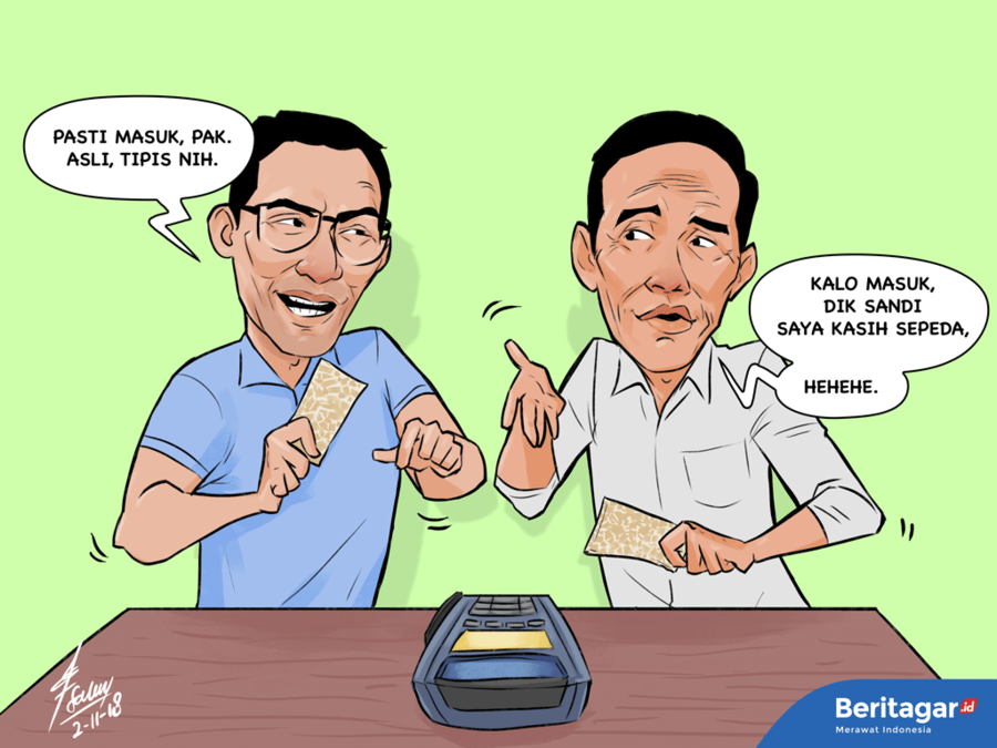 Sandi tantang Jokowi berburu tempe