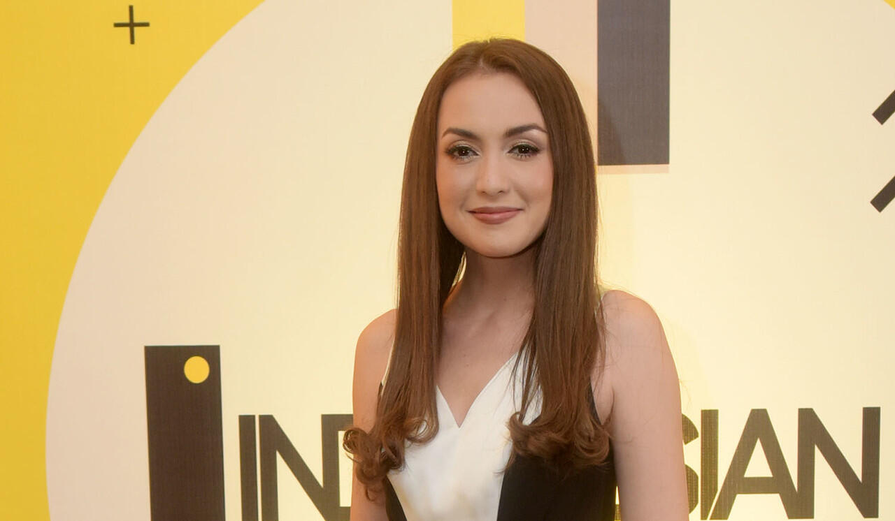 Rianti Cartwright Di Black Carpet Indonesian Television Awards