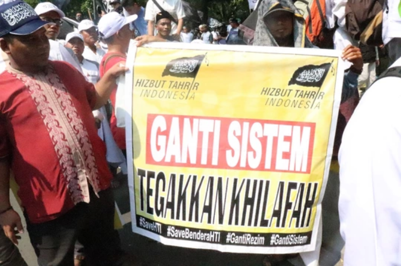 HTI TUNGGANGI AKSI BELA TAUHID