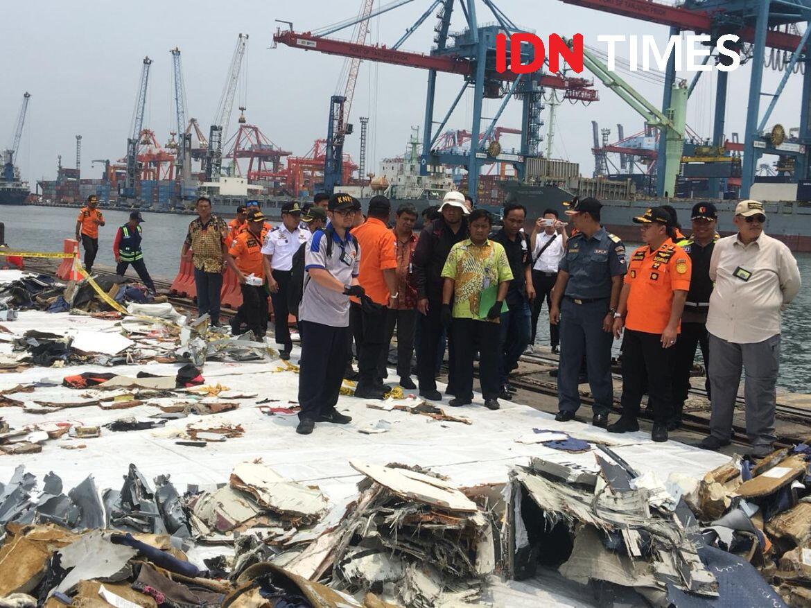 DVI Polri Tes DNA 272 Bagian Tubuh Korban Lion Air