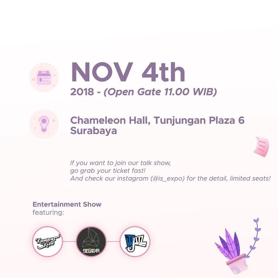 Catat Tanggalnya, Ini 13 Event Spesial di Surabaya Selama November!