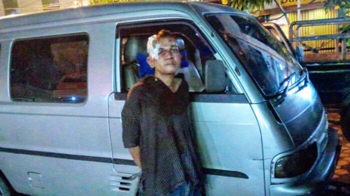 Terciduk Curi Mobil, Yusuf Pasaribu Bonyok Dihajar Warga