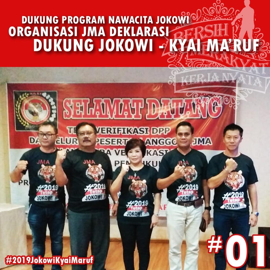 Ormas Ini Deklarasi Dukungan untuk Jokowi-KH Ma'ruf