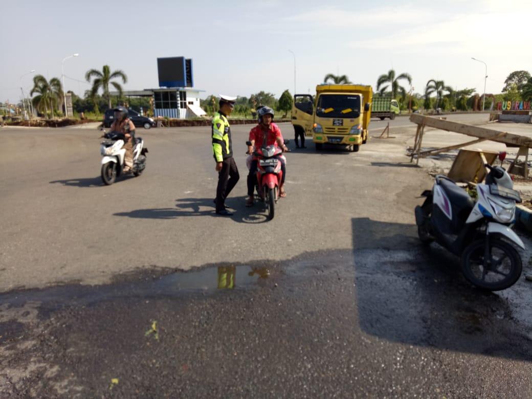 12 Pelanggaran Terjaring Saat Razia Yang Dilakukan Oleh Personel Polres Musi Rawas