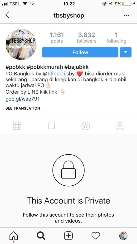 Penipuan Akun instagram @titipbeli.sby
