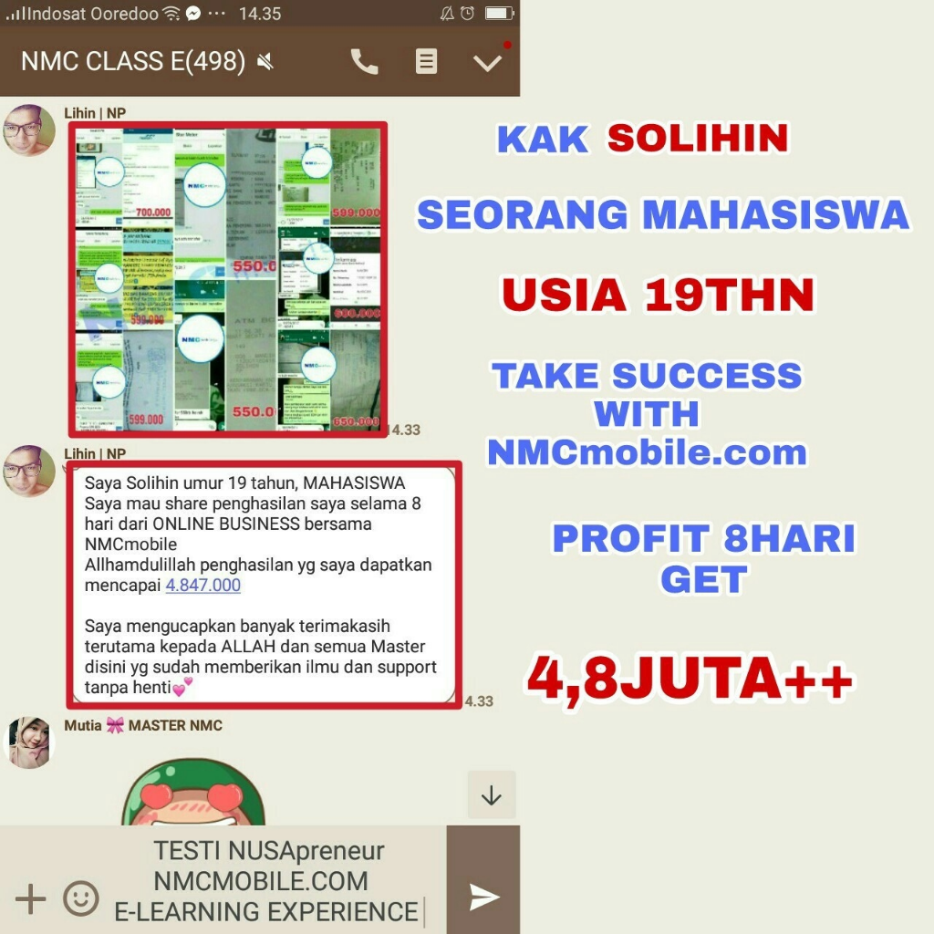 BISNIS ANAK MILENNIAL #BUKANDUITORANGTUA (SLOT TERBATAS)