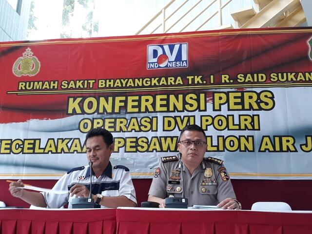 Sampel DNA Keluarga Penumpang Lion Lengkap