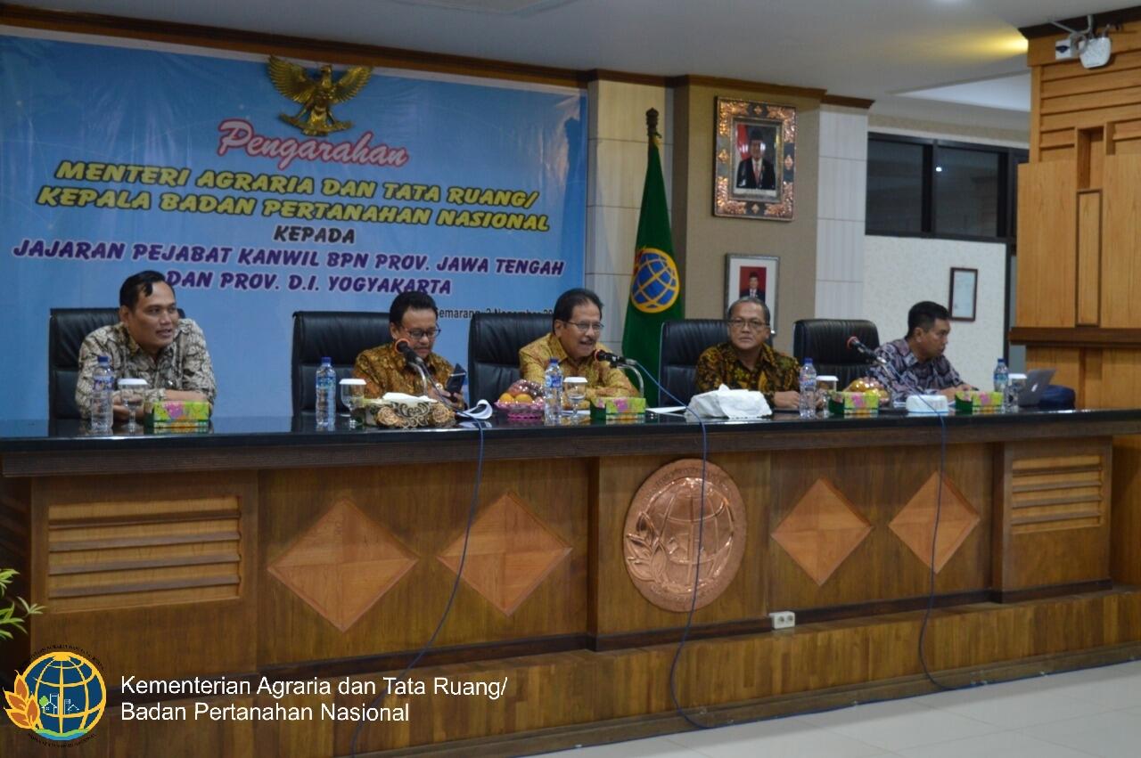 Menteri Sofyan Ingatkan Jajaran AT/BPN Jaga Kinerja yang Sudah Baik