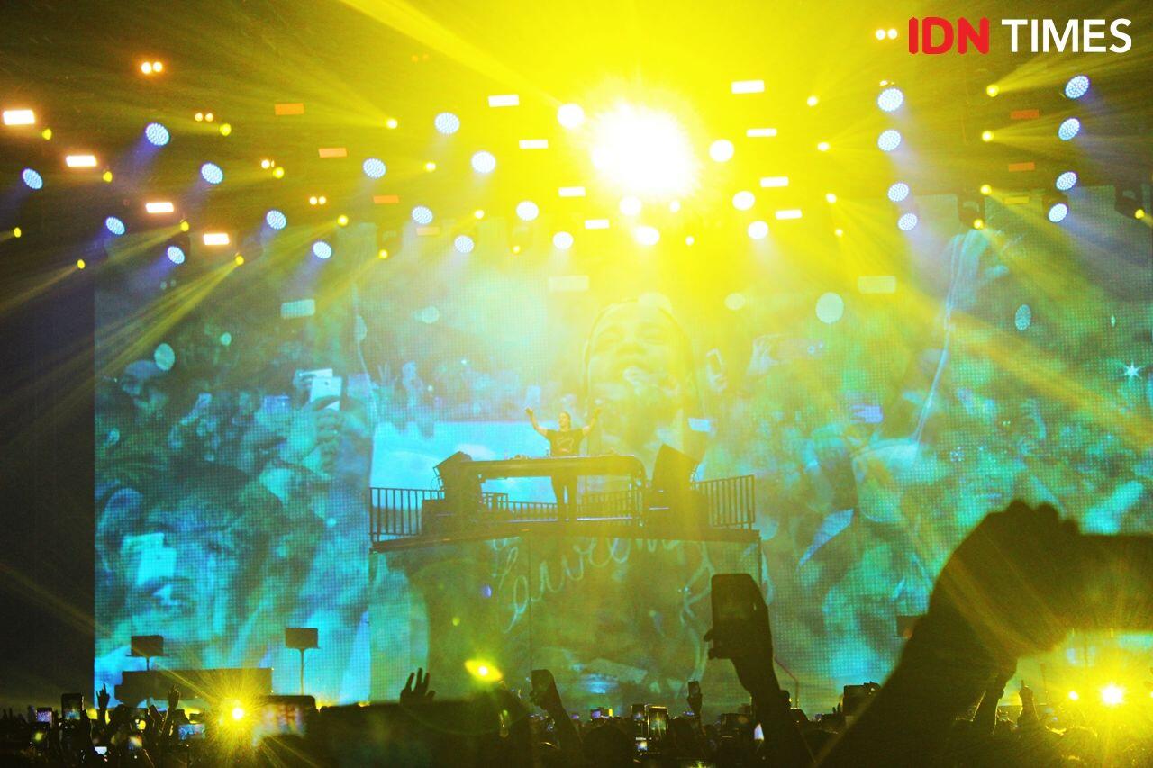 Visual Panggung Super Keren, 10 Keseruan Konser Kygo di Jakarta