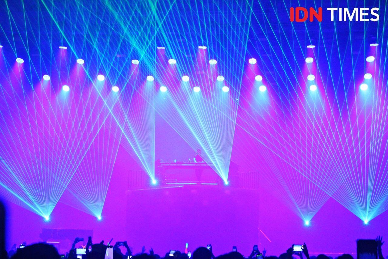 Visual Panggung Super Keren, 10 Keseruan Konser Kygo di Jakarta
