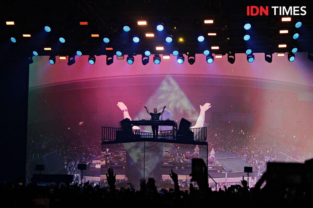 Visual Panggung Super Keren, 10 Keseruan Konser Kygo di Jakarta