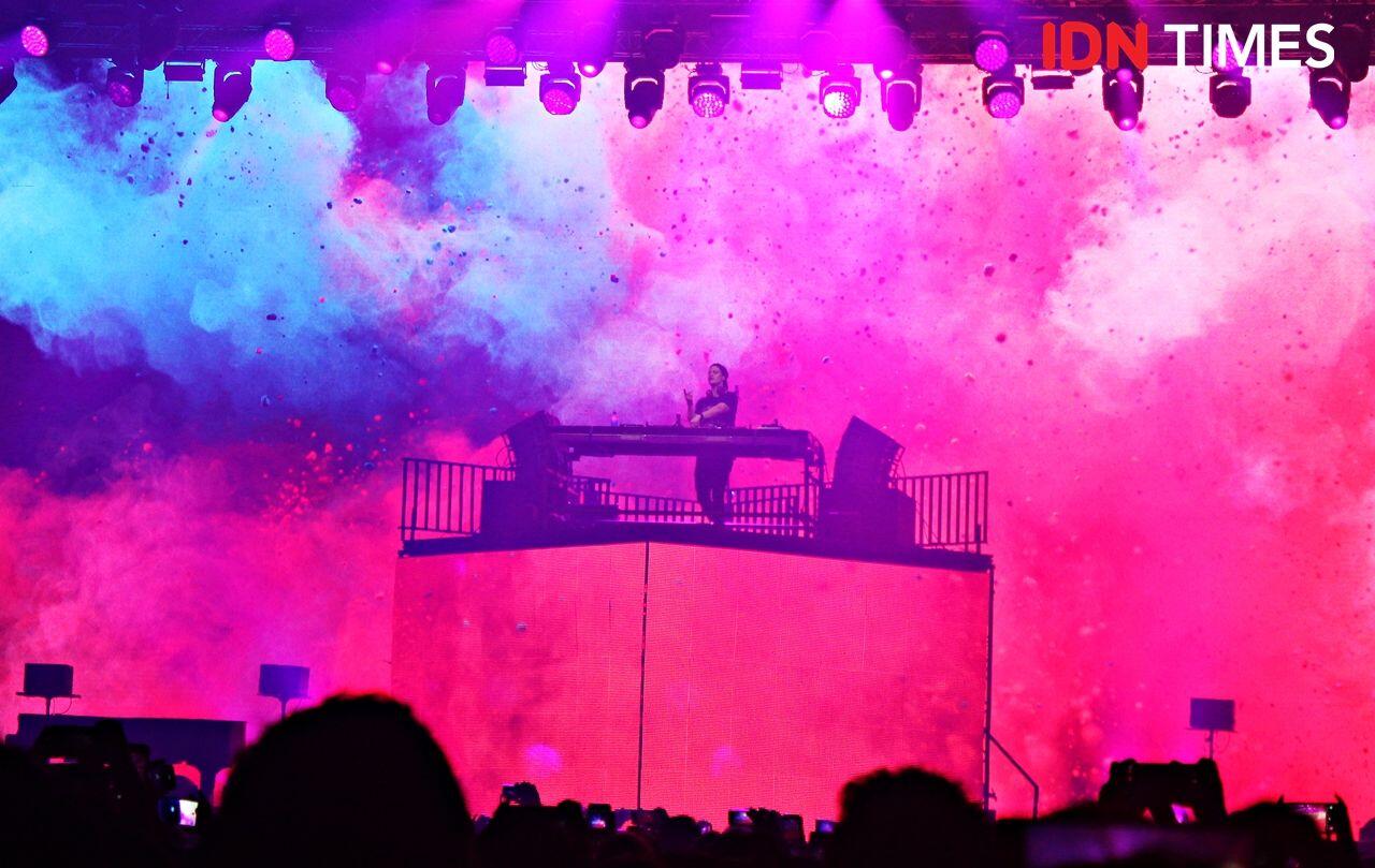 Visual Panggung Super Keren, 10 Keseruan Konser Kygo di Jakarta