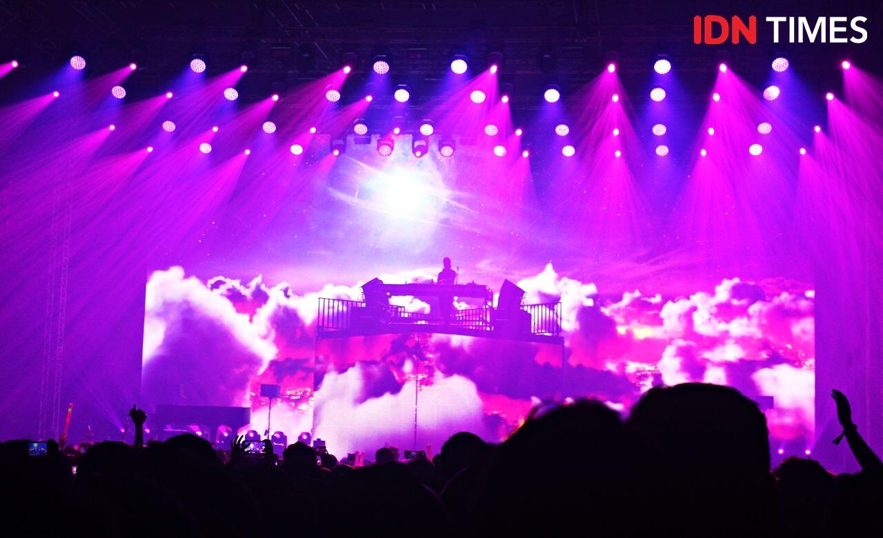 Visual Panggung Super Keren, 10 Keseruan Konser Kygo di Jakarta