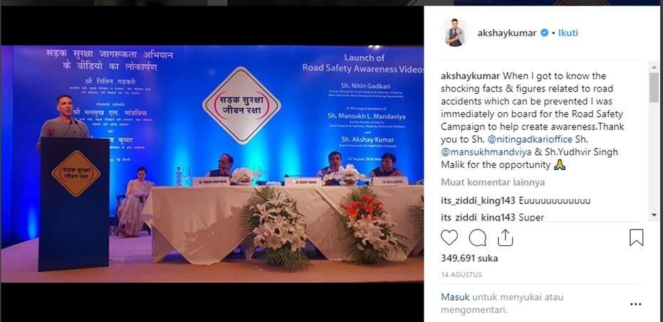 Tak Cuma di Film, 7 Hal Ini Buktikan Jiwa Sosial Akshay Kumar