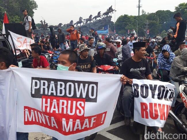 Ribuan Orang Turun Jalan Bela 'Tampang Boyolali'

