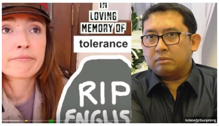 Komentari Bahasa Inggris Fadli Zon, Youtuber Sacha Stevenson: Bikin Sakit Kepala