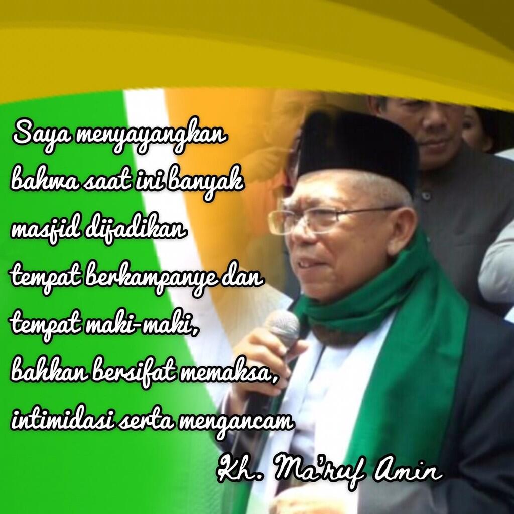 Pesan Kiai Ma'ruf: Banyak Makiyyun Bertebaran, Kita Sebarkan Cinta