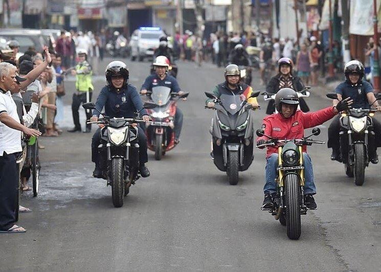 Motor Kustom Baru Jokowi Dibuat Cuma Seminggu