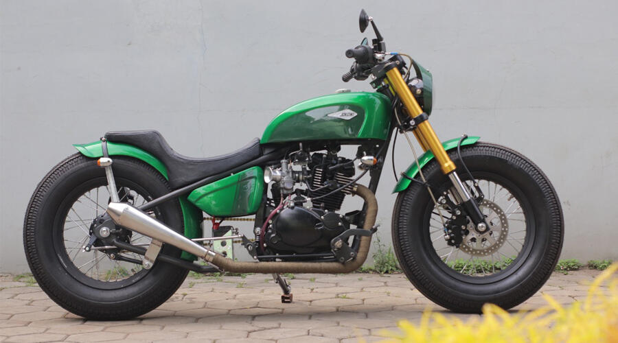 Kepo Motor Custom Baru Jokowi, Nih Detailnya Gan !