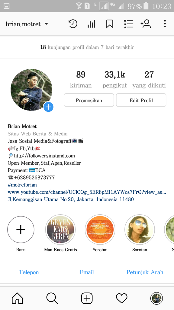 Cara Menambah Followes Instagram Secara Instand