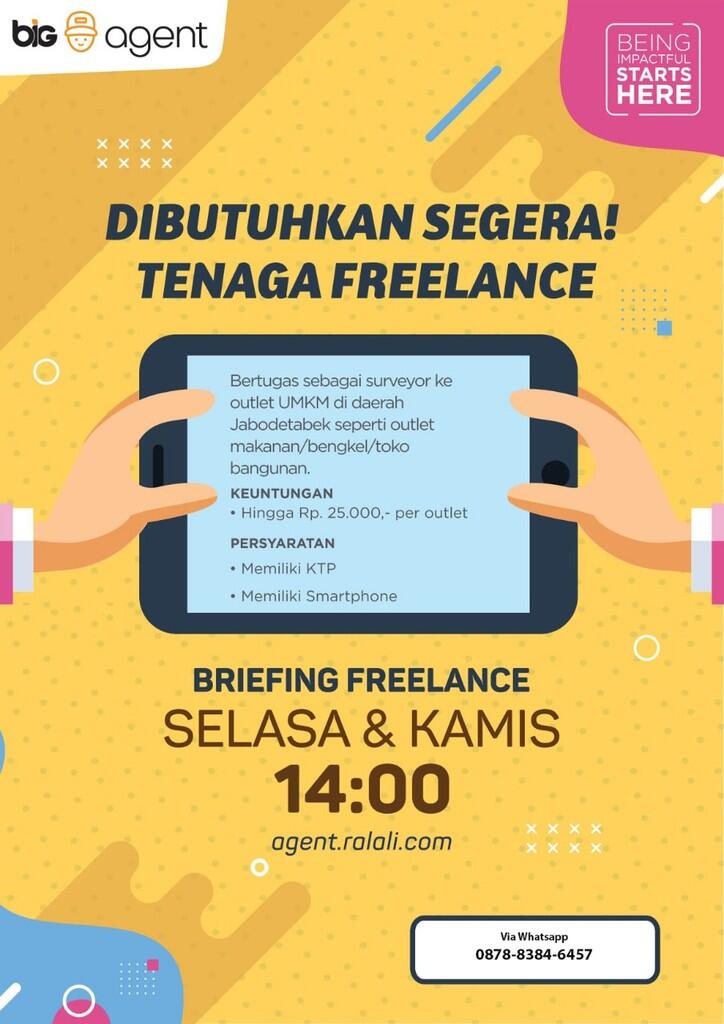 (( Dibutuhkan Segera Tenaga Freelance ))