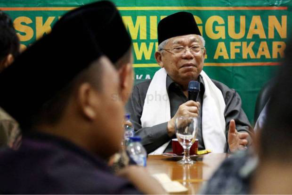 KH Ma'ruf: Tak Ada Lagi Ungkapan Bagimu Agamamu Bagiku Agamaku