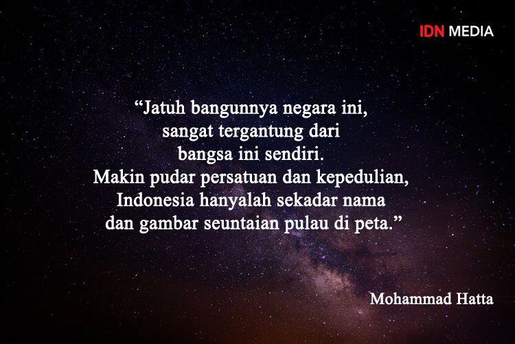 10 Quotes Inspiratif Mohammad Hatta yang Patut Diteladani Millennials