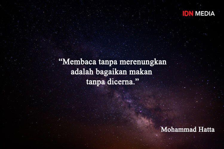 10 Quotes Inspiratif Mohammad Hatta yang Patut Diteladani Millennials