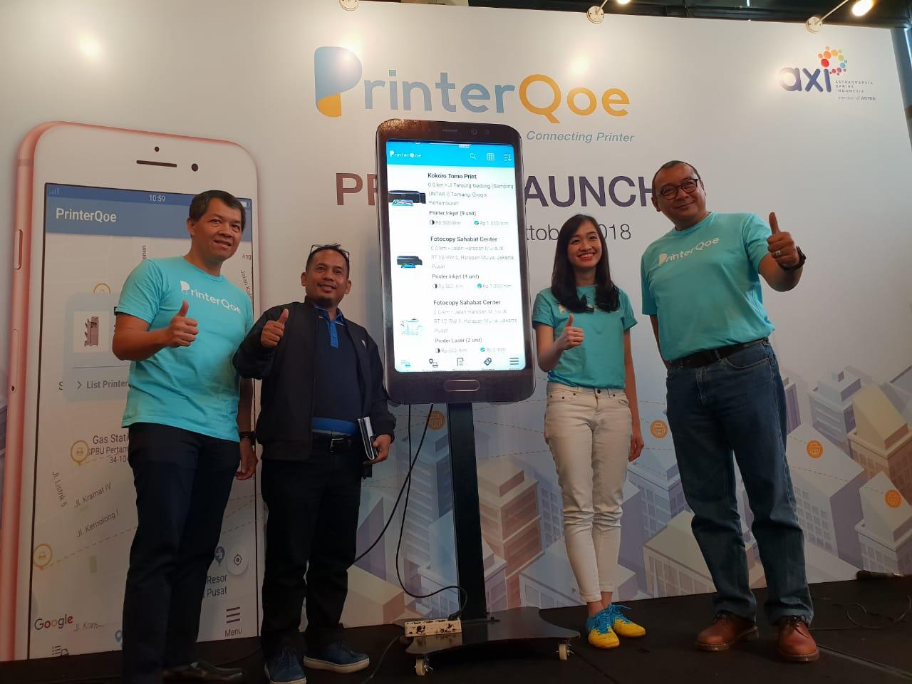 Launching PrinterQoe Aplikasi Cetak Dokumen Online