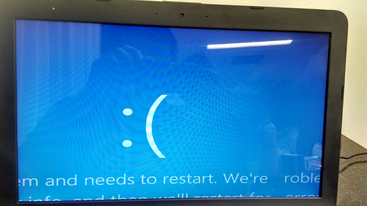 Mohon bantuan gan, Blue Screen terjadi secara random di laptop asus ane