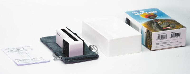 Panoclip (Ultimate snap-on 360° lens) US$27.55 (~IDR$407997.04) @ DigitStores